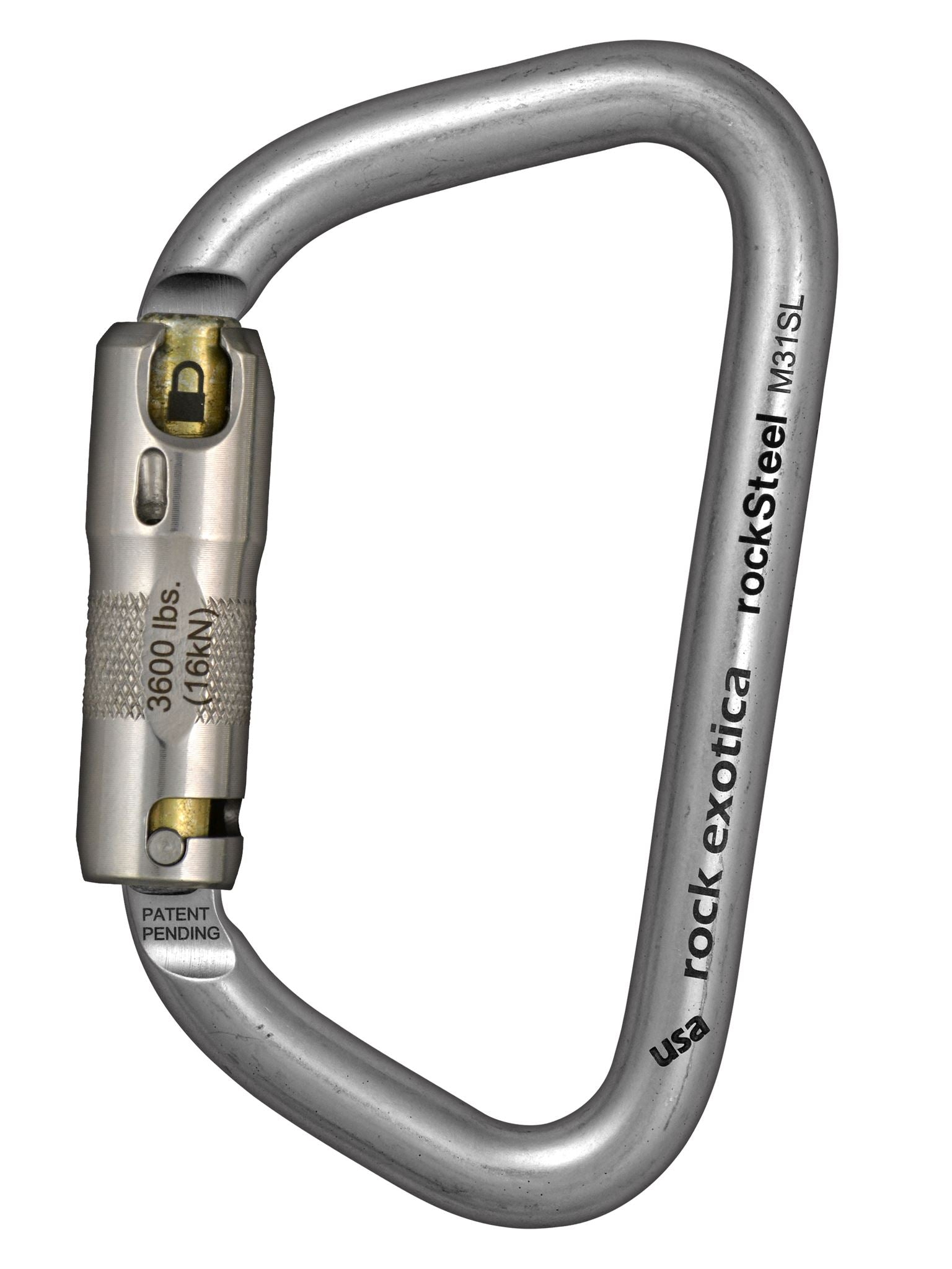 Rock Exotica RockSteel Auto-Lock - M31TL Carabiners and Snaps Rock Exotica 