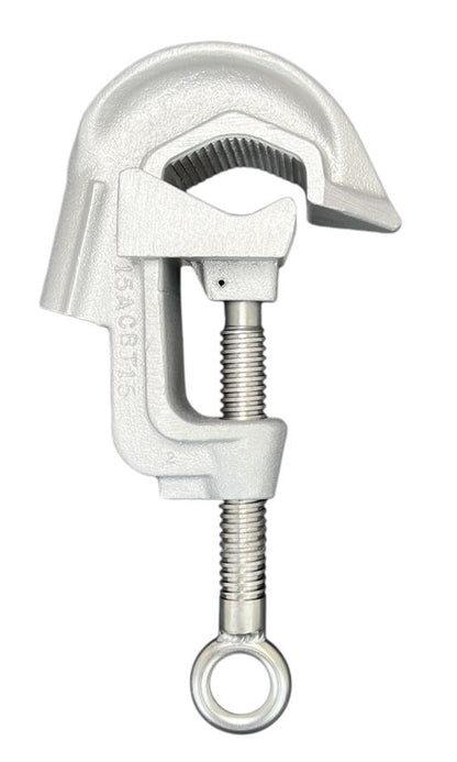 Travis Pattern 1-1/2" Aluminum Serrated C Clamp TP15ACBT15 Grounding Travis Pattern 