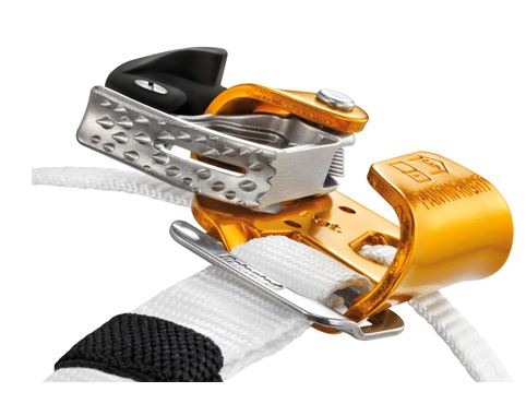 Petzl Pantin Right Foot Ascender Climbing Rope Clamp - Gold