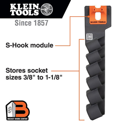 Klein Socket Storage Module S-Hook Socket Storage Tool - BC509S