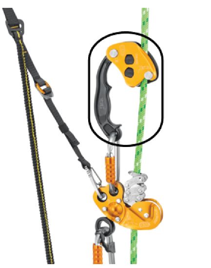 Petzl Chicane Auxiliary Brake - D022CA00 Ascenders & Descenders Petzl 