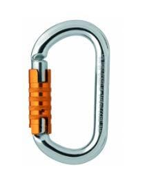 Petzl OK Triact-Lock Oval Carabiner - M33ATL Carabiners and Snaps Petzl 