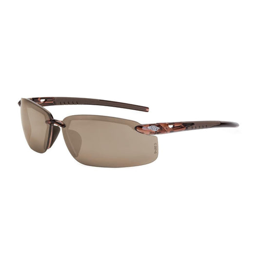 Crossfire Safety Sun Glasses with Brown Scratch - Resistant Lens - 29117 - J.L. Matthews Co., Inc.