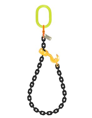 J.L. Matthews Wire Rope Sling with Sliding Choker - MSOG38X5