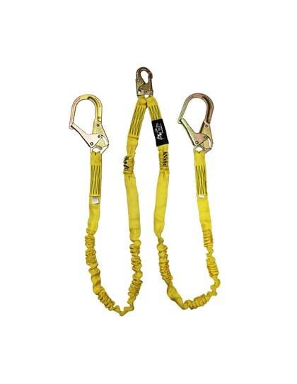 Elk River NoPac Twin Leg Lanyard with Rebar Snap 6' - 35386 Lanyards Elk River 