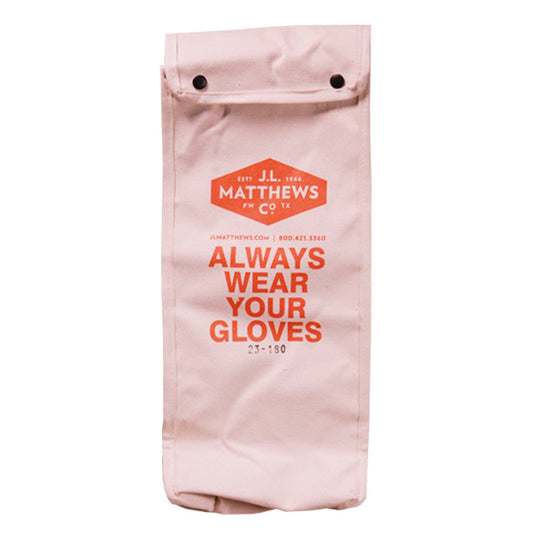 J.L. Matthews Canvas Lineman Glove Bag 19" - 23 - 180 - J.L. Matthews Co., Inc.