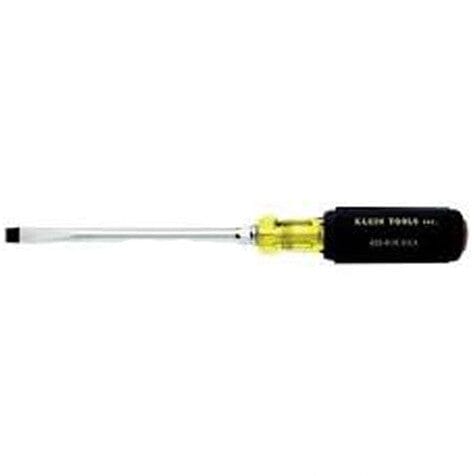 KIein 1/4 - Inch Keystone Screwdriver, 4 - Inch Round Shank - 602 - 4 - J.L. Matthews Co., Inc.