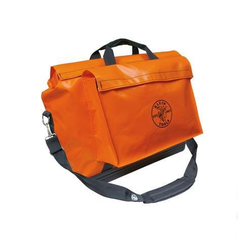 Klein Vinyl Equipment Bag (Orange) - 5181ORA - J.L. Matthews Co., Inc.