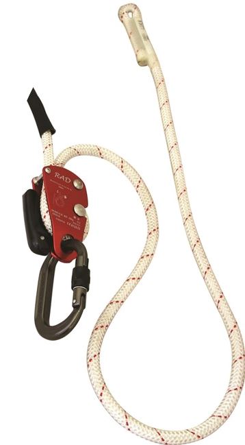 At-Height Secondary Positioning Lanyard Rad Adjuster & Swivel Snap